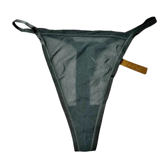 NWT Skims Summer Mesh Mid Rise Thong in Deep Sea Women’s 3X - Picture 1 of 6